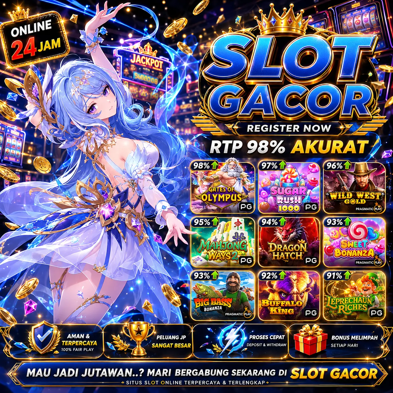PERAKSLOT Link Slot Online Gacor Terpercaya Indonesia